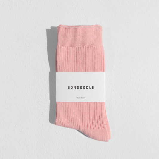 Premium Cotton Everyday Crew Socks – Pink