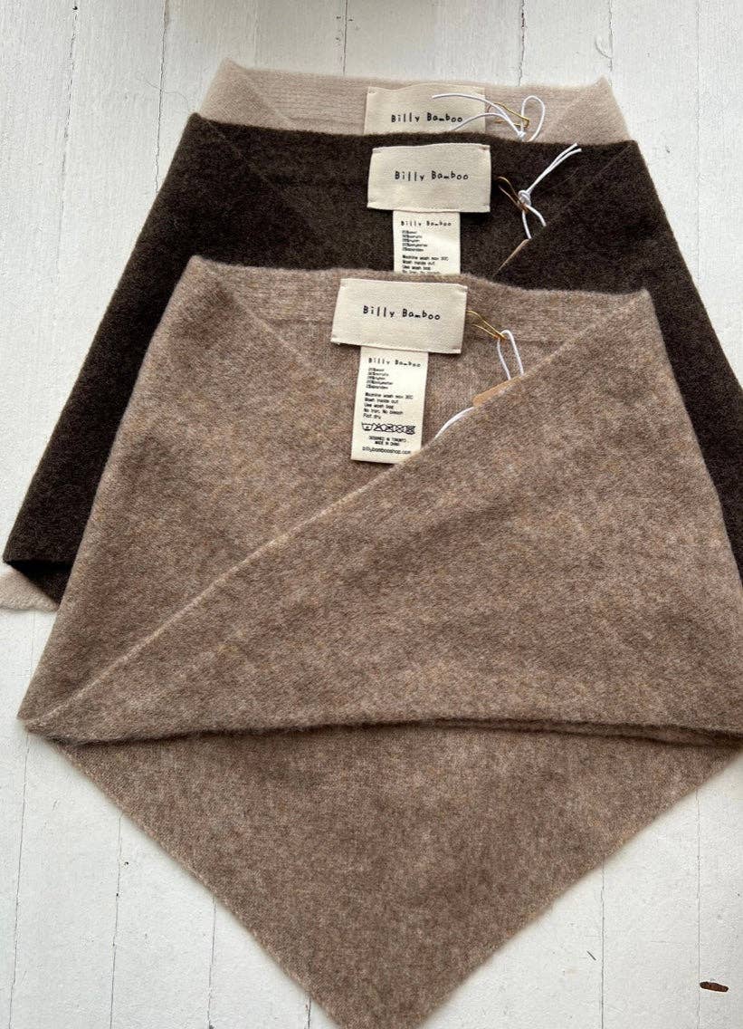 WOOL CRAVAT SCARF