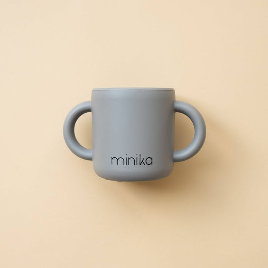 Learning cup with handles - Stone