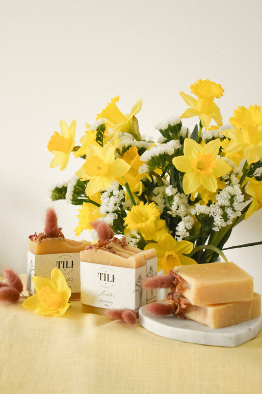 Tristar Soap Bar (Grapefruit & Lemon) - Spring Daffodils