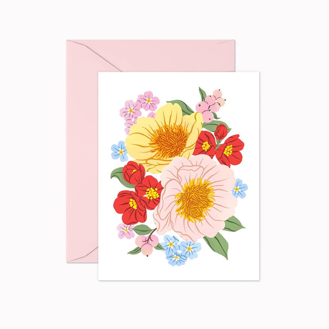 Blooming Bouquet | Greeting Card