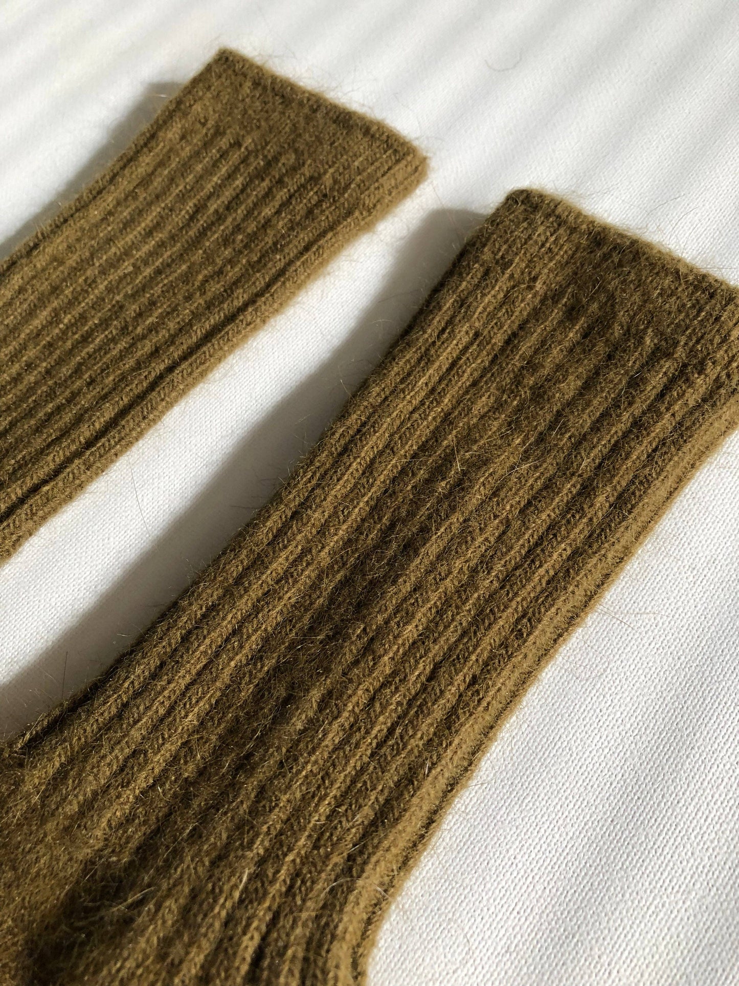 Royal Angora Cabin Socks - Neutrals