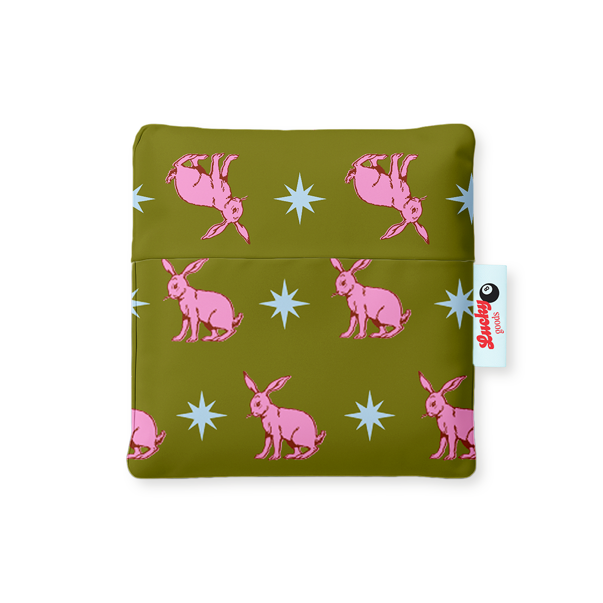 Lucky Rabbit Pattern Foldable Nylon Tote