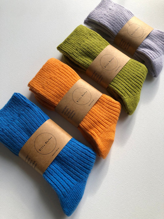 Royal Angora Wool Socks - Brights