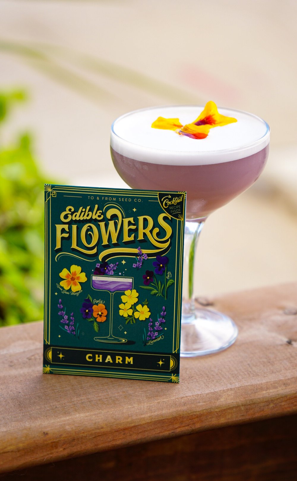 Edible Flowers (Charm) - Seed Packet