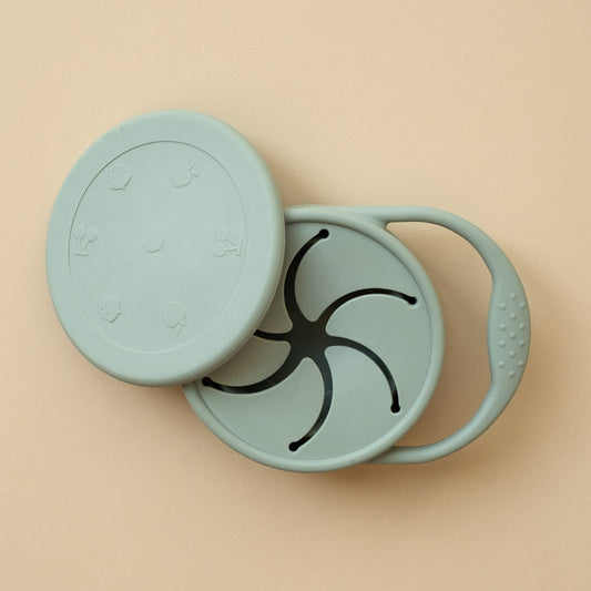 Silicone Snack Cup - Sage