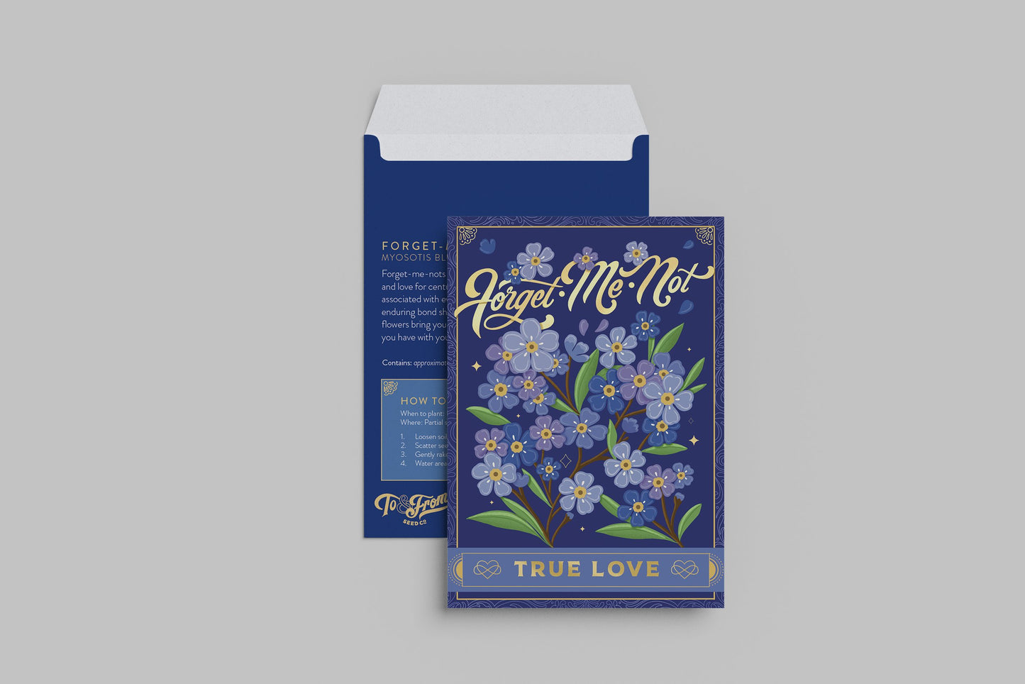 Forget-me-not (True Love) - Seed Packet