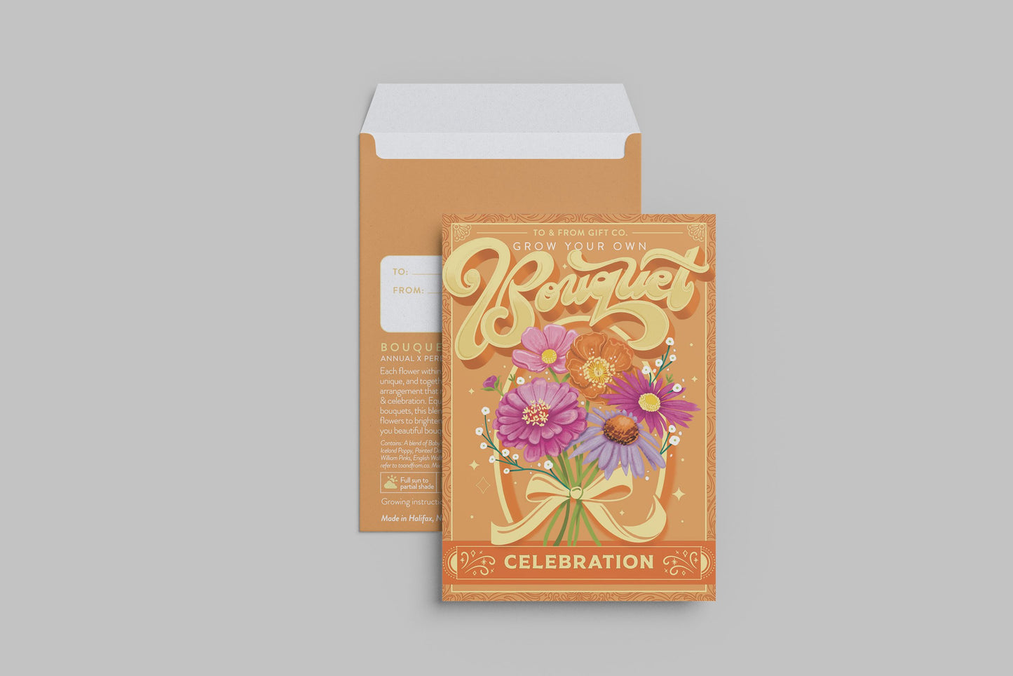 Grow Your Own Bouquet (Celebration) - Seed Packet