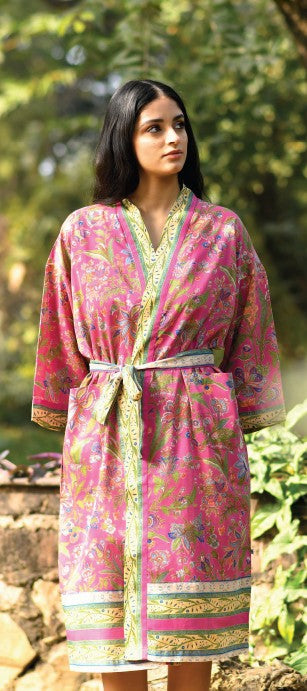 Hawaii Pink Kimono