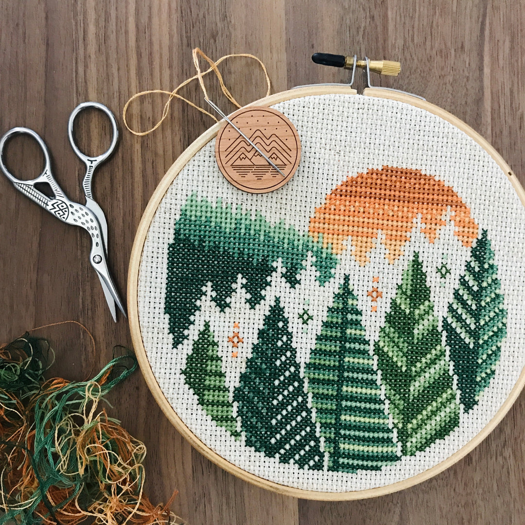 Northern Forests Cross Stitch Kit