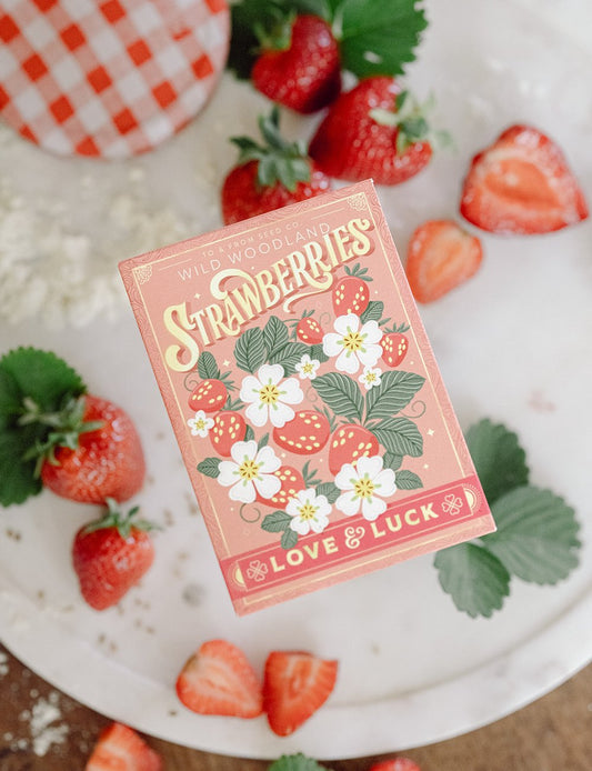 Wild Woodland Strawberries (Love & Luck) - Seed Packet