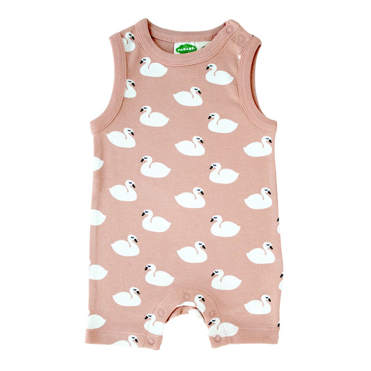 Tank Romper - Swans