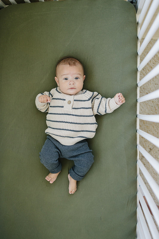 Chunky Knit Stripe Sweater