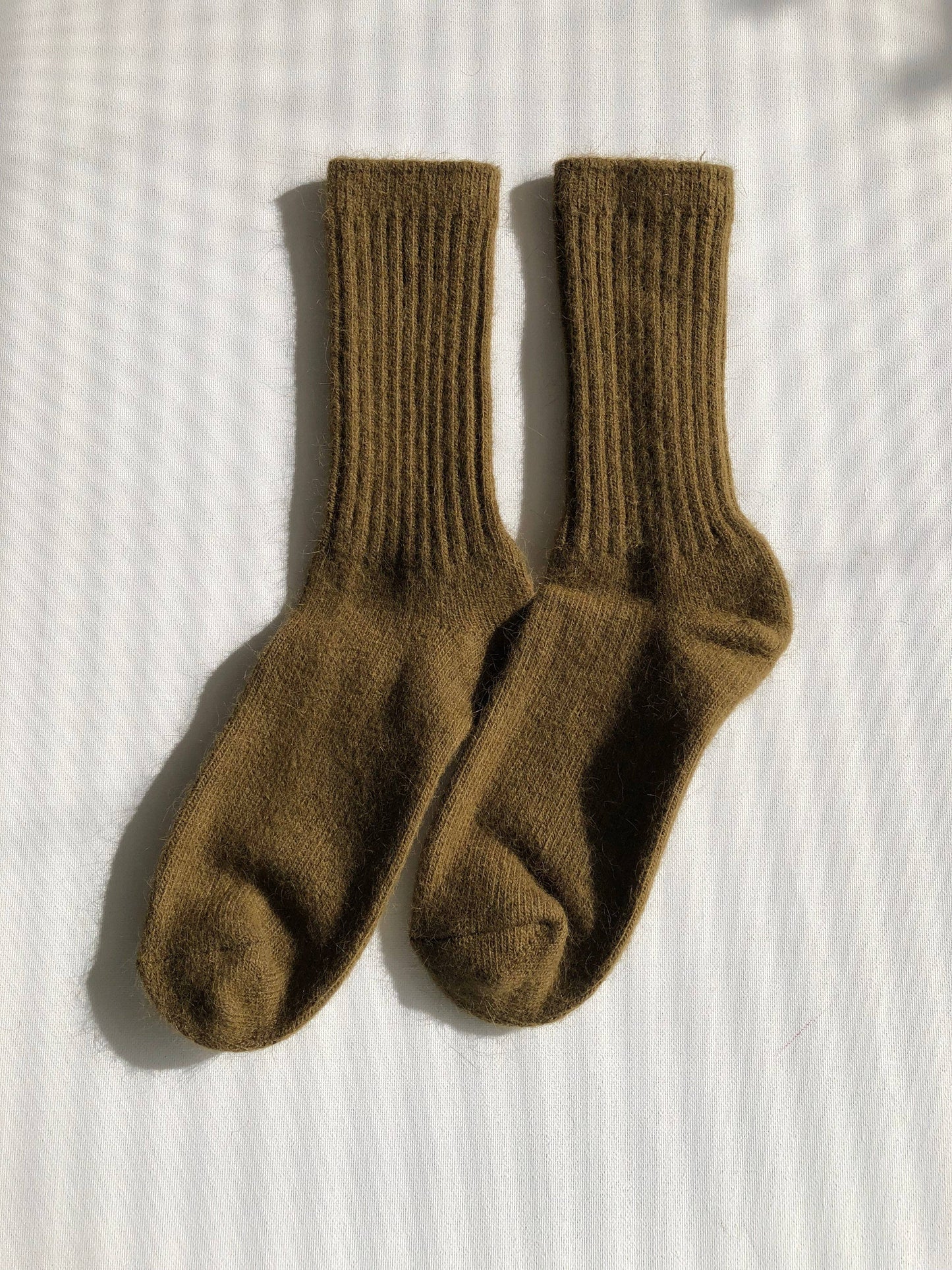 Royal Angora Cabin Socks - Neutrals