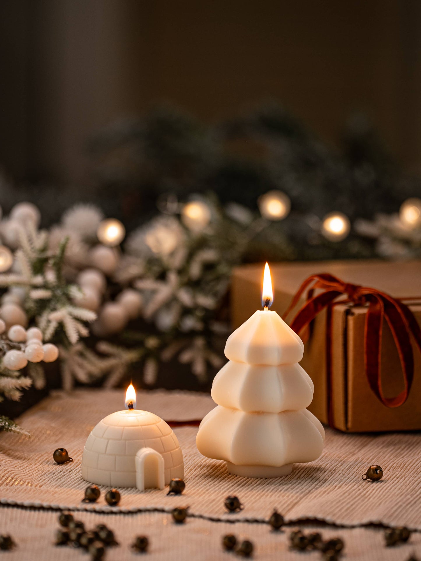 Christmas Tree Candle | Holiday Decor