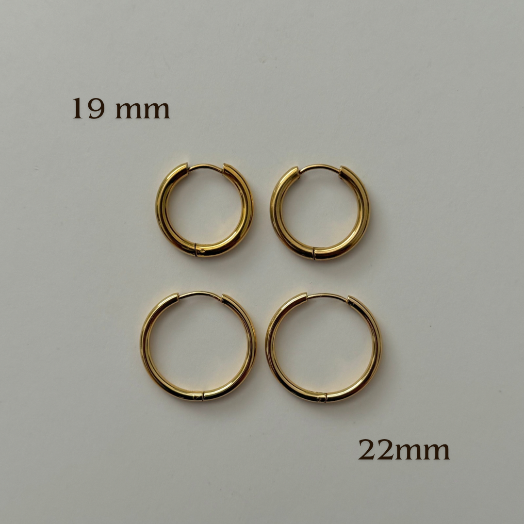 Minimal Hoops 22mm