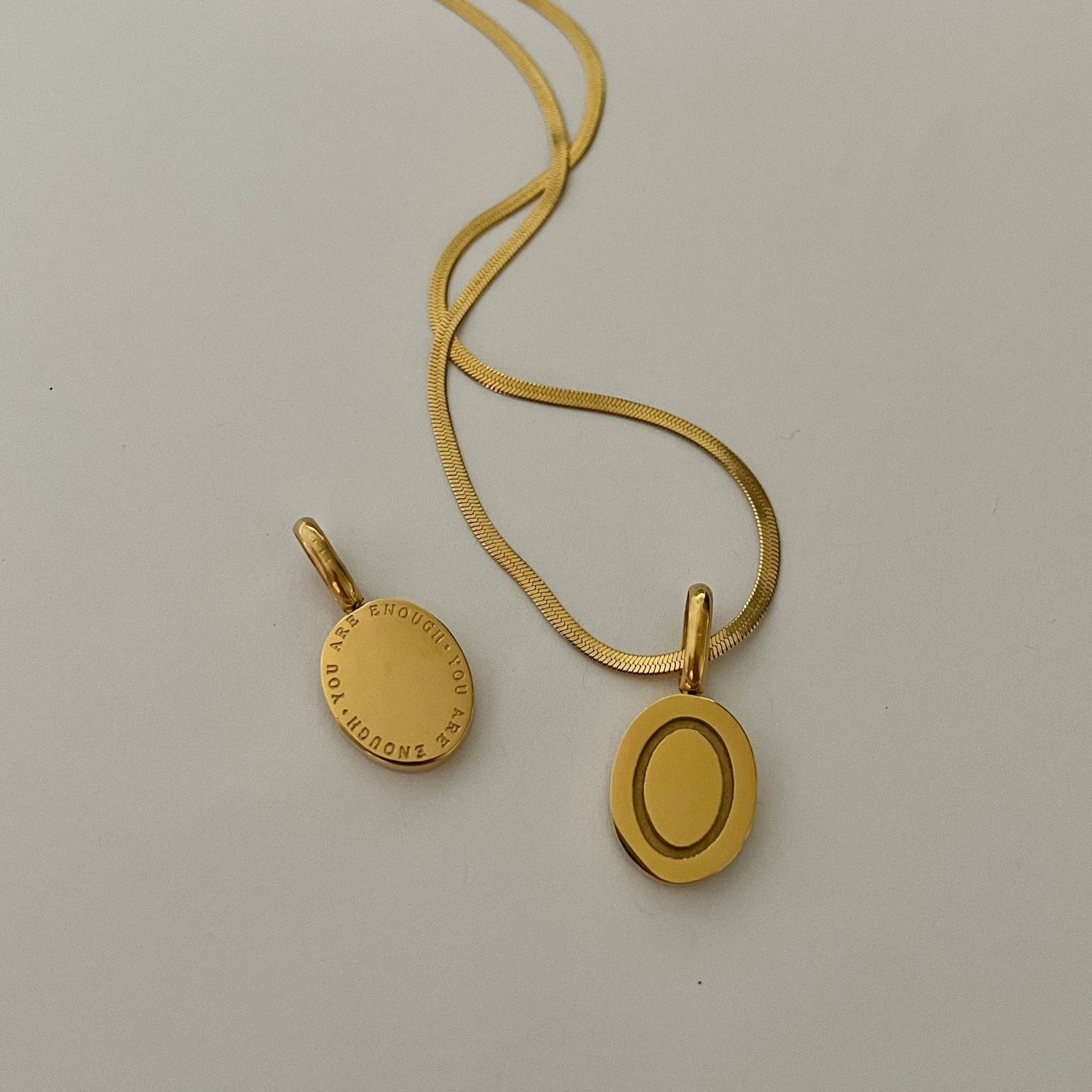 ‘You are Enough’ Affirmation Necklace
