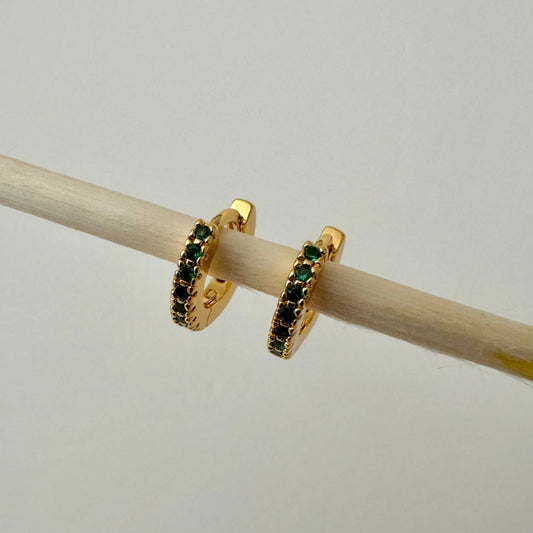 Tara Huggies Gold- Emerald