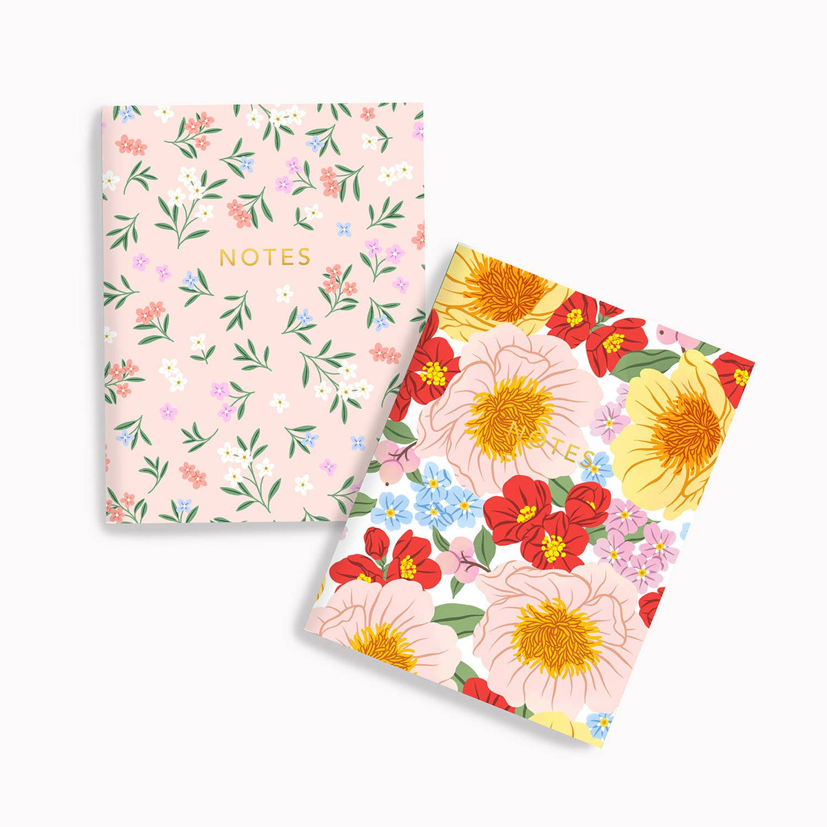 In Bloom + Pink Floral | Pocket Notebook Set