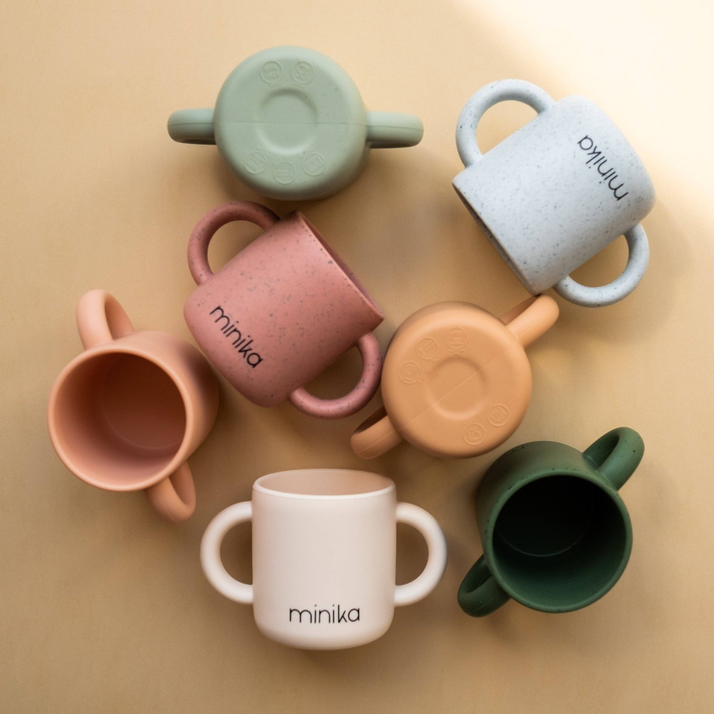 Learning cup with handles - Stone