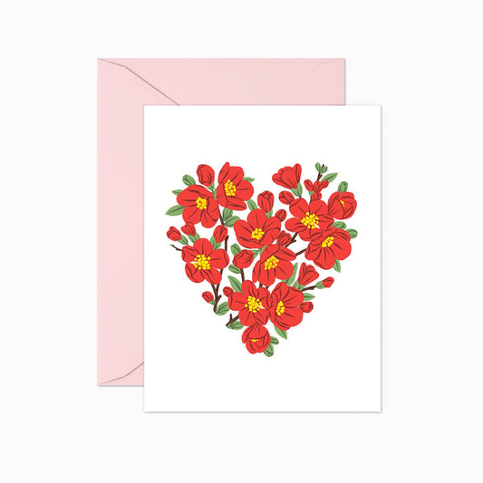 Blossom Heart | Greeting Card