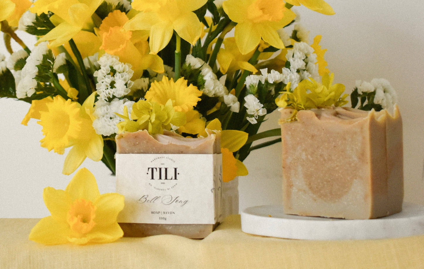Bell Song Soap Bar (Daffodil Fragrance) - Spring Collection