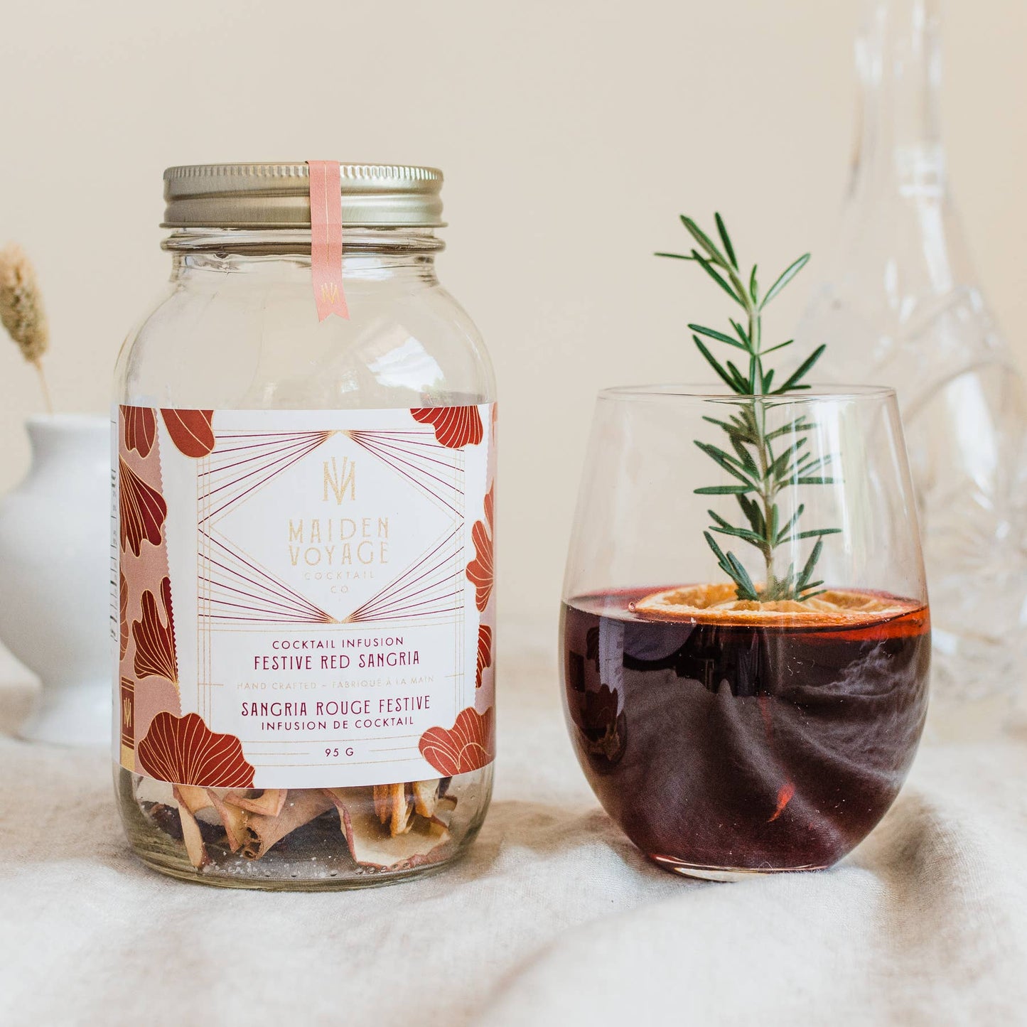Festive Red Sangria Cocktail Infusion Kit