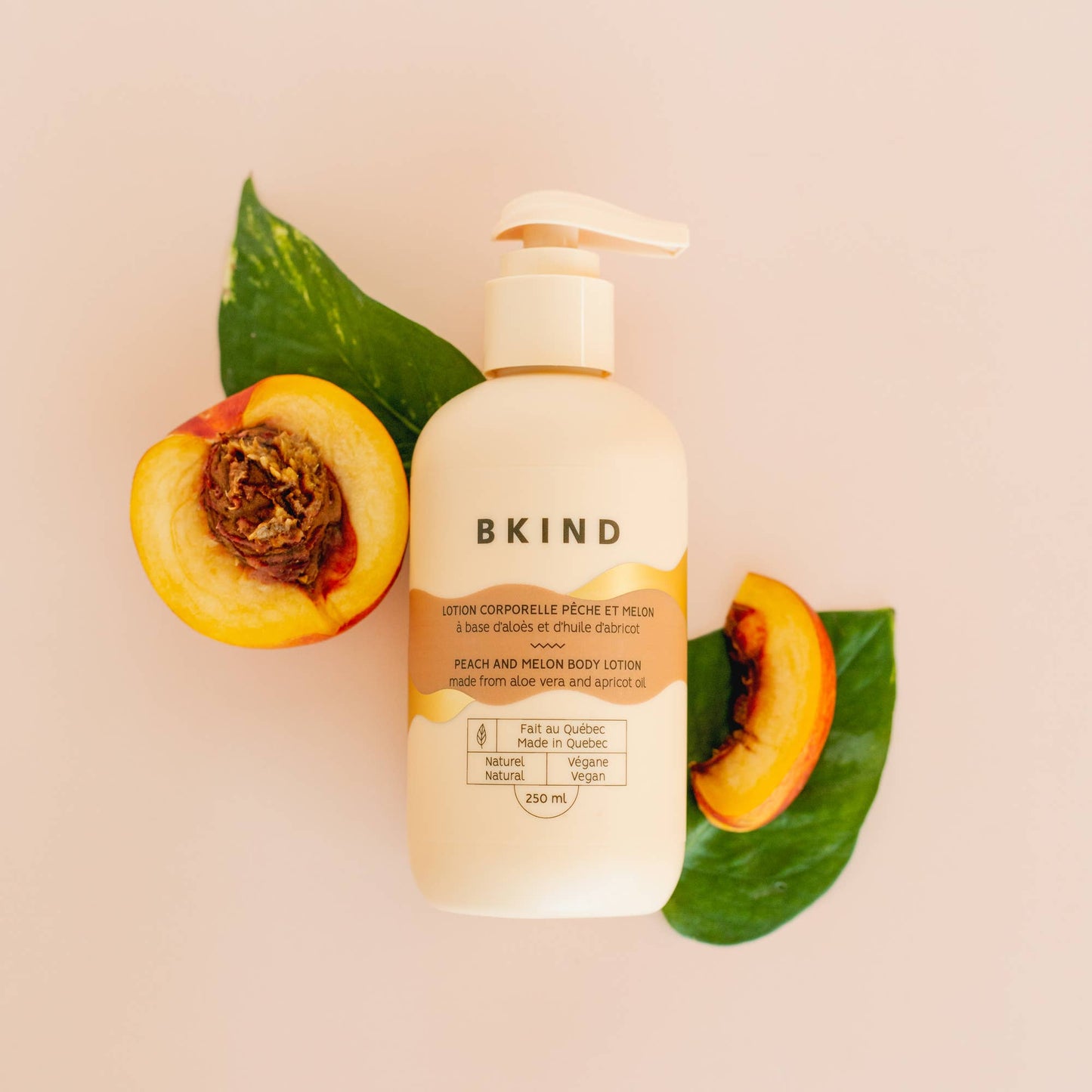 Moisturizing body lotion - Peach & melon