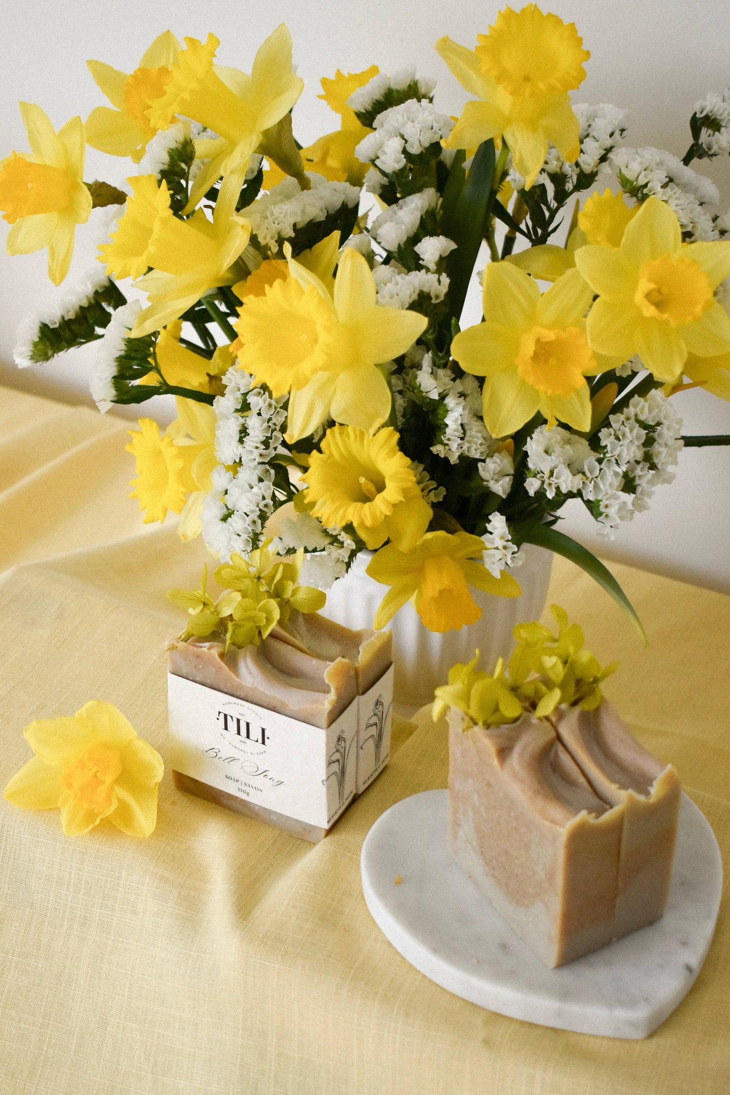 Bell Song Soap Bar (Daffodil Fragrance) - Spring Collection