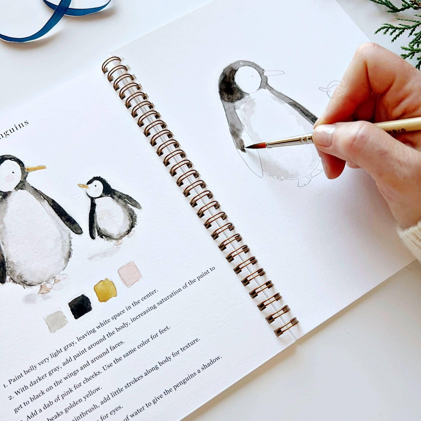 Winter Watercolour Workbook