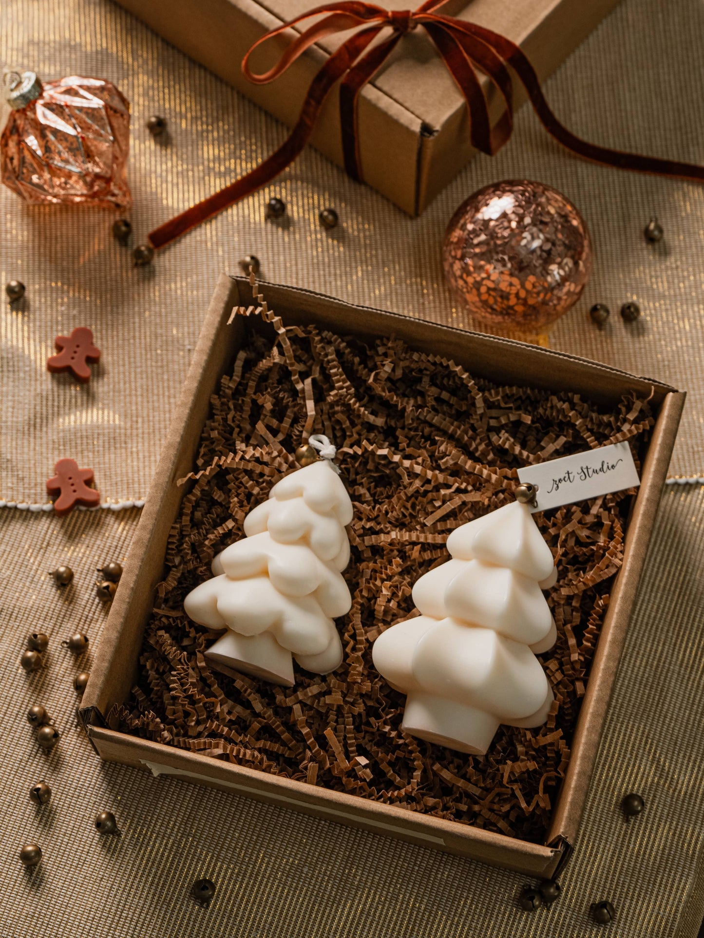 Christmas Tree Candle | Holiday Decor