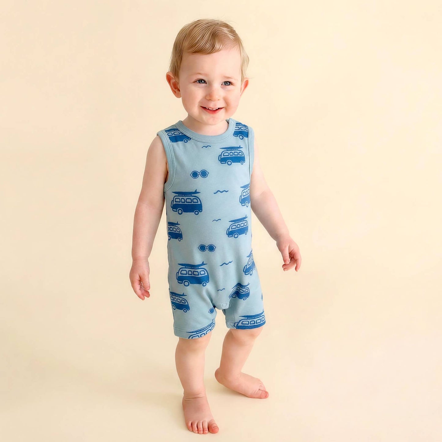 Tank Rompers - Signature Prints