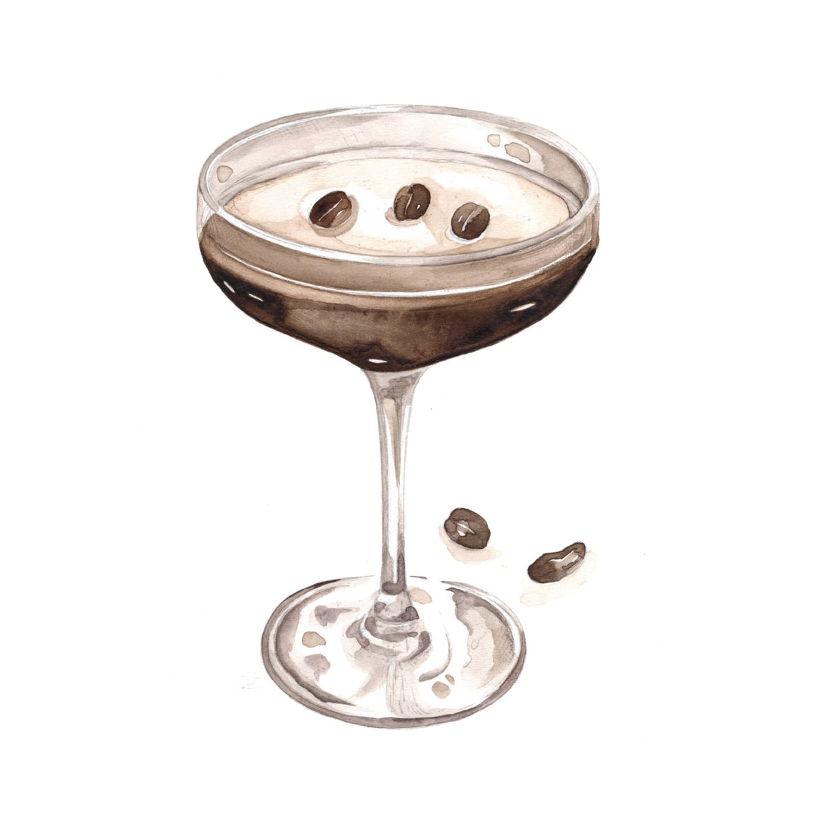 Classic Cocktails Watercolor Workbook by Nya Wolfe