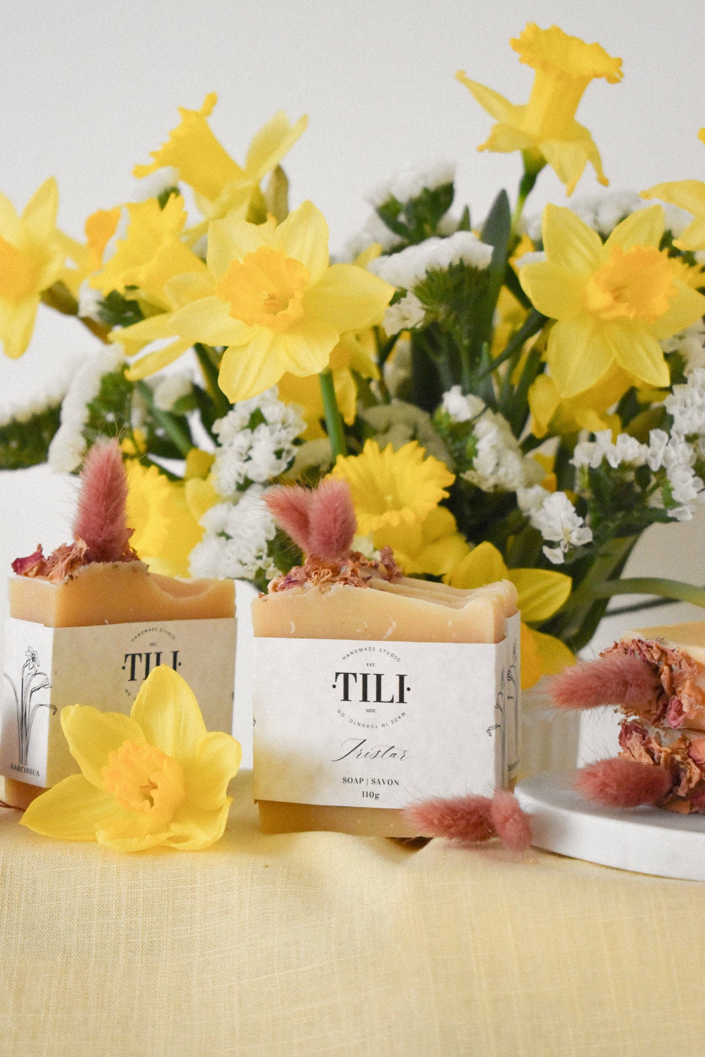 Tristar Soap Bar (Grapefruit & Lemon) - Spring Daffodils