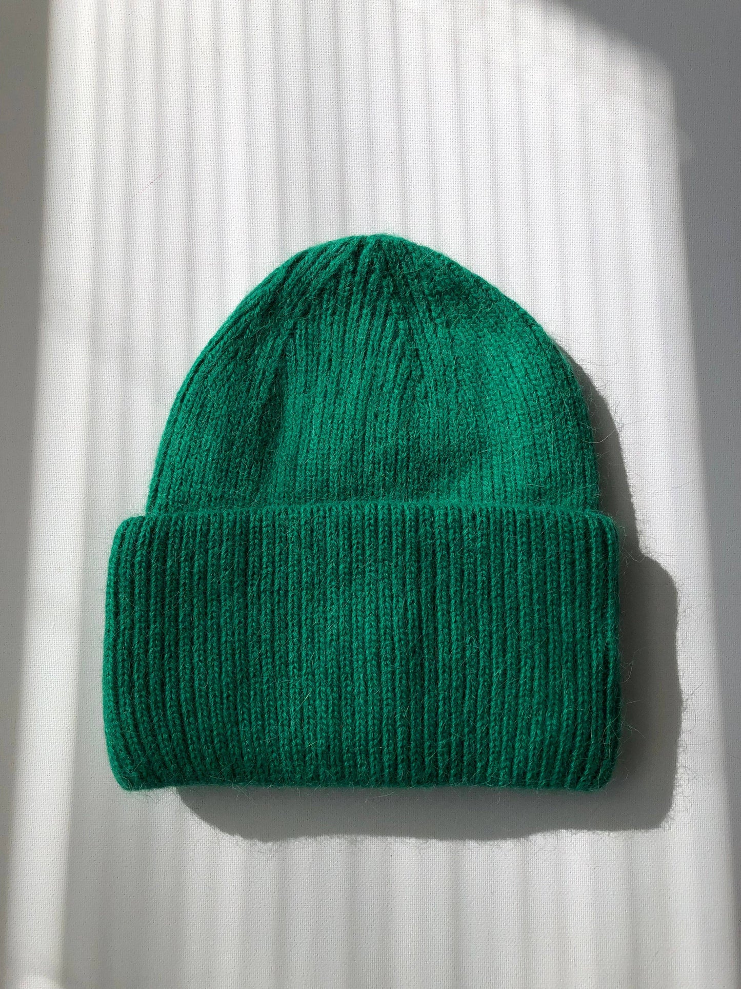 ROYAL ANGORA WOOL BEANIE - crystal brights