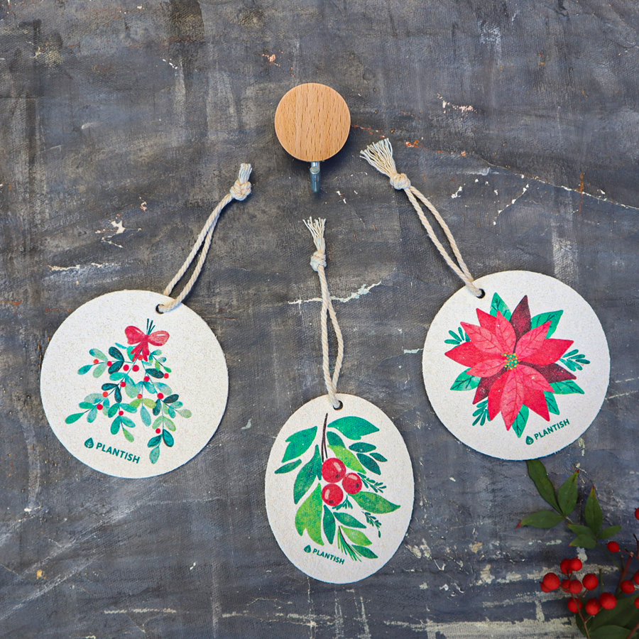 Set of 3 Botanical Bliss Pop up Sponge (Holiday Exclusive): Set of 3