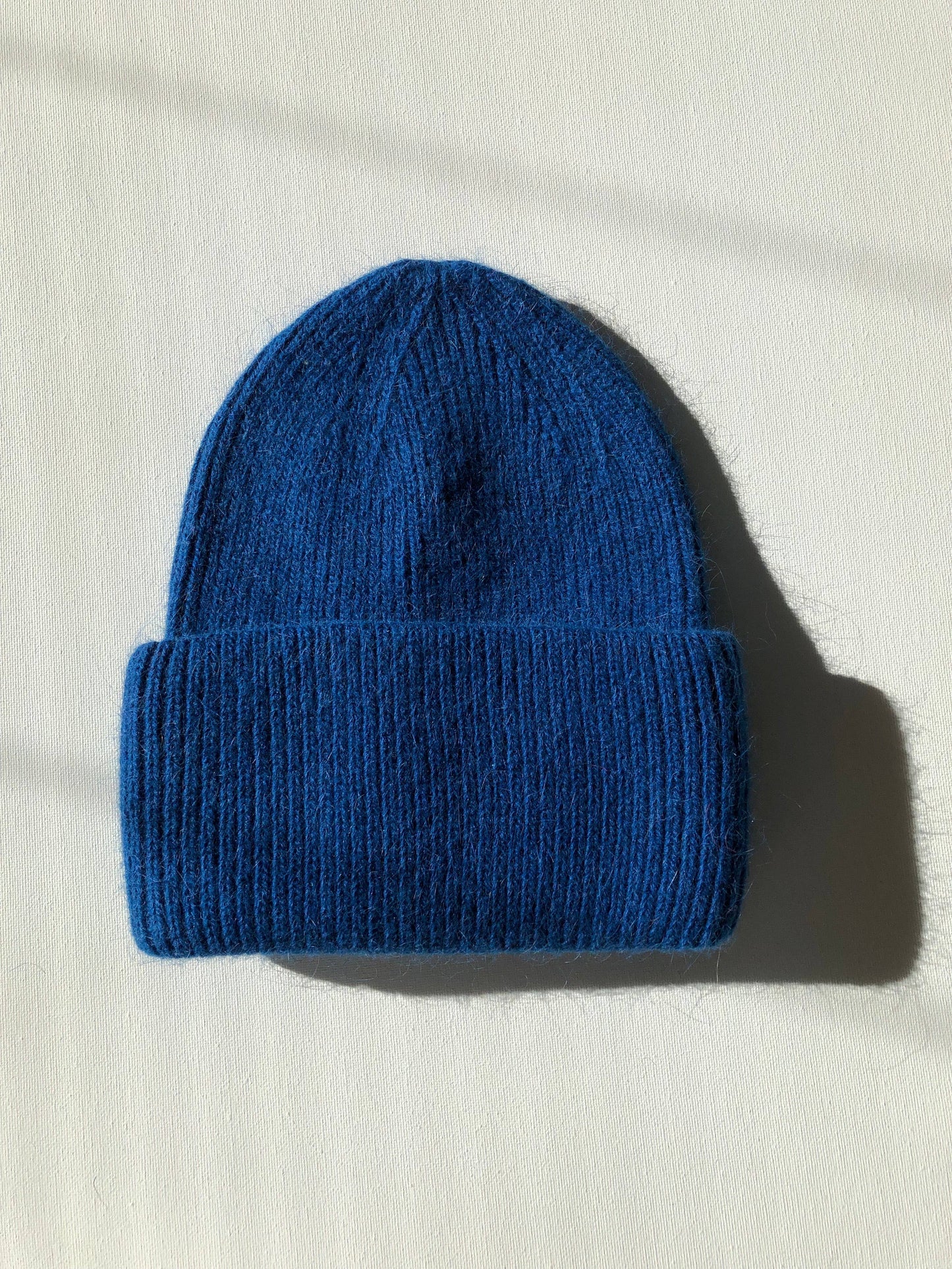 ROYAL ANGORA WOOL BEANIE - crystal brights