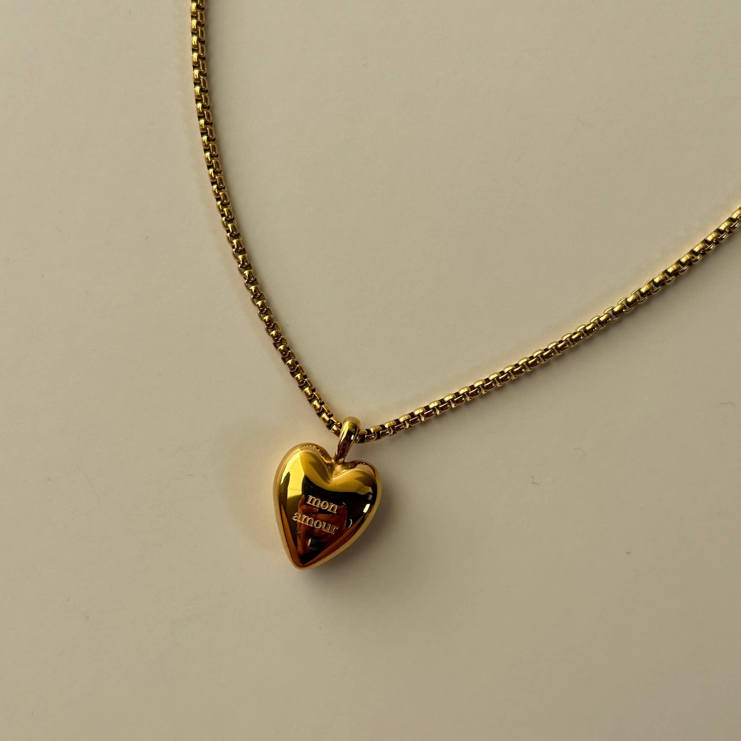 Mon Amour Necklace- Gold