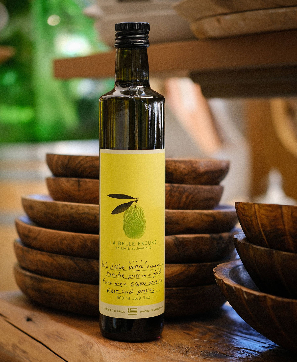 Premium Greek Extra Virgin Green Olive Oil 500ml