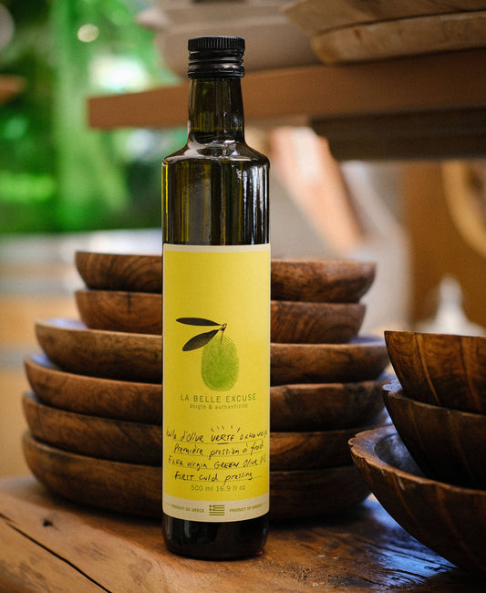 Premium Greek Extra Virgin Green Olive Oil 500ml