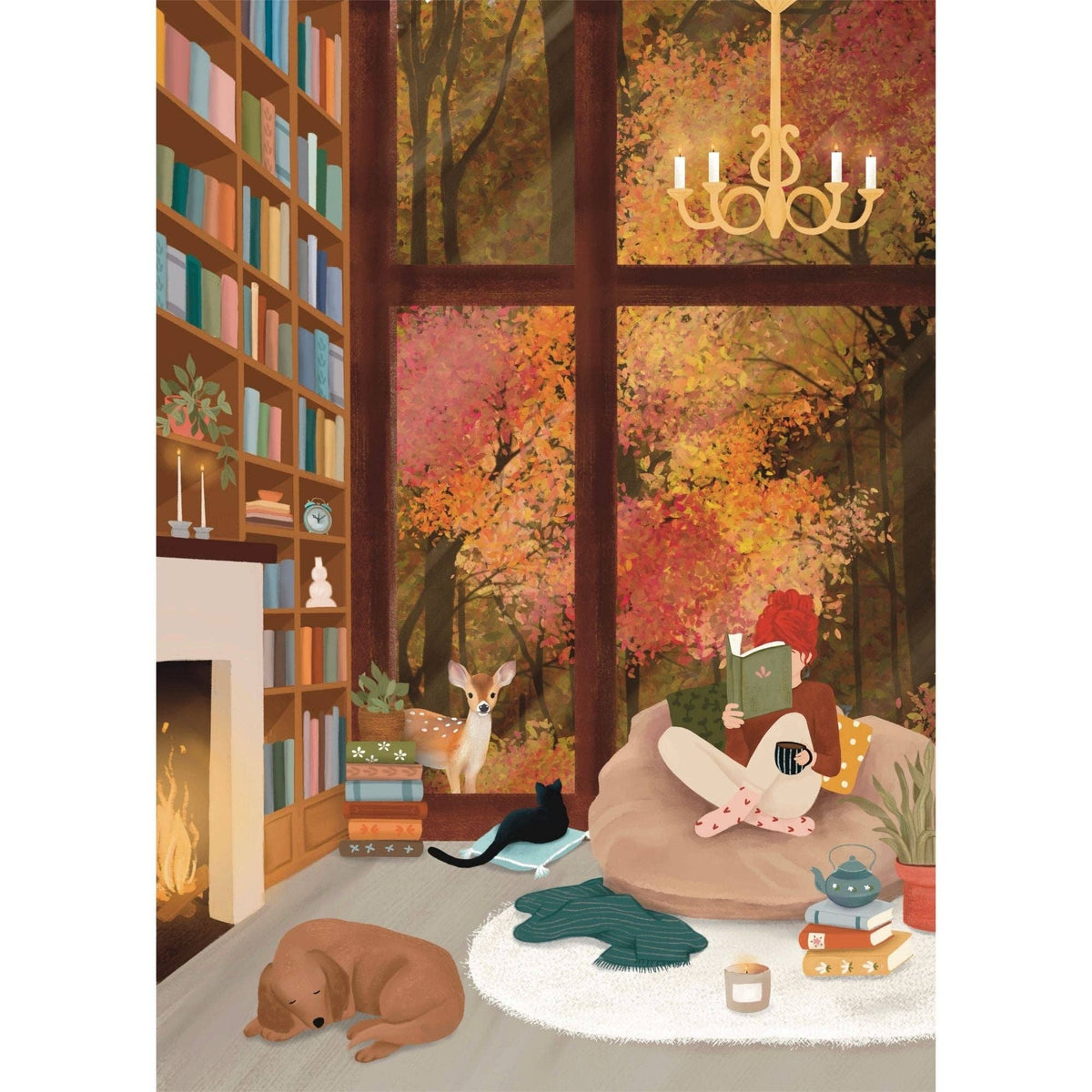 Dream Library 1000-Piece Puzzle | Designed in Alberta Canada