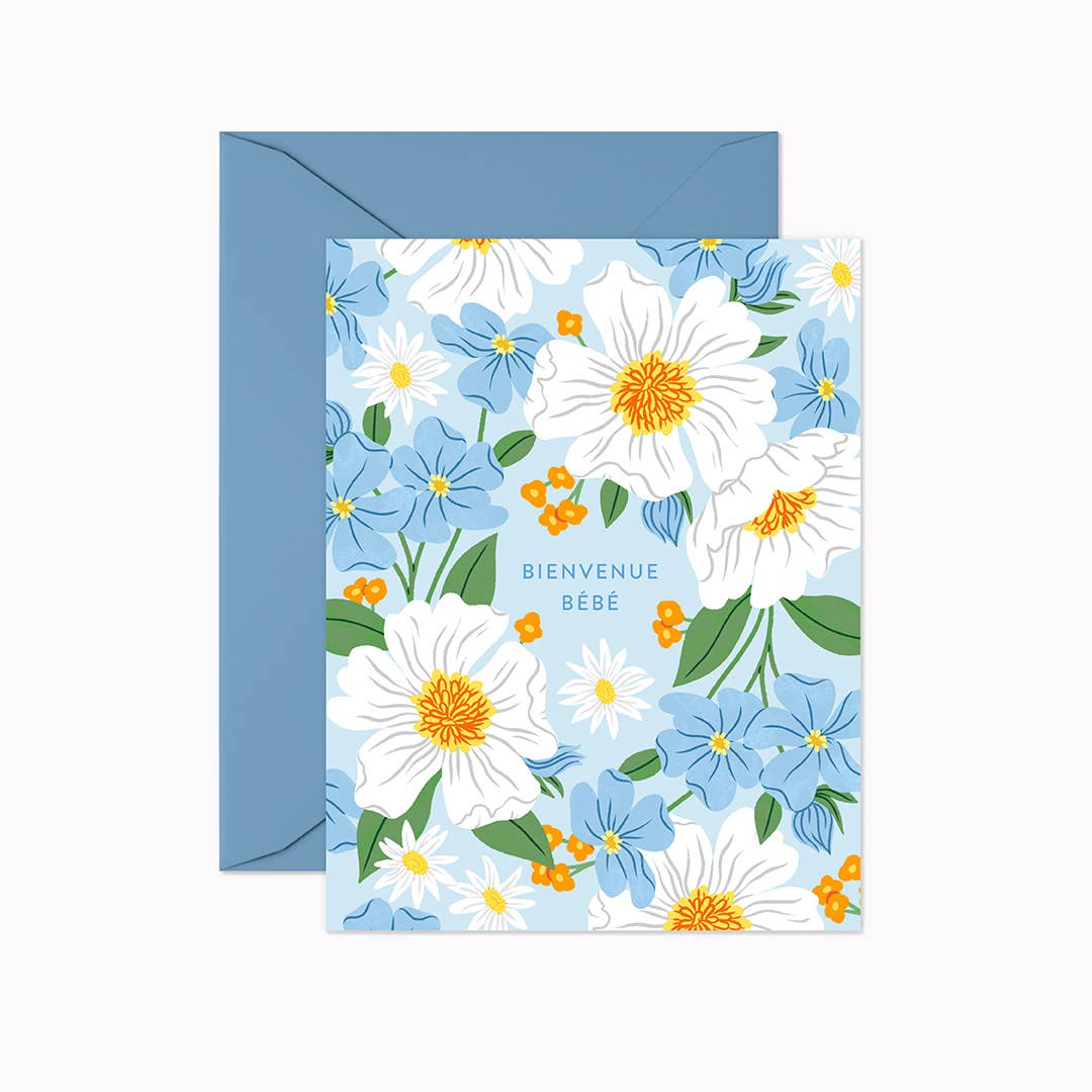Bienvenue Bébé | French Greeting Card