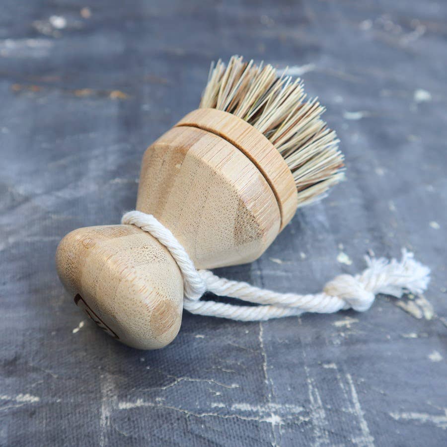 Refillable Sisal and Palm Pot Scrubber