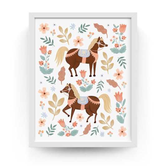 Horse Meadow Print