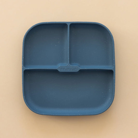 Silicone Plate - Indigo