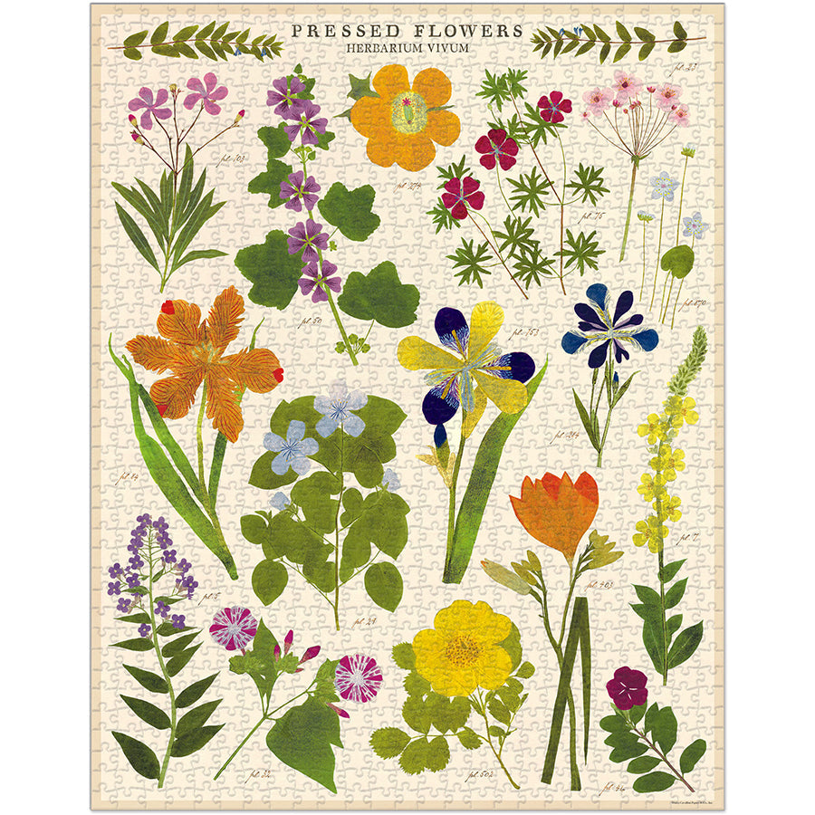 Pressed Flowers Puzzle