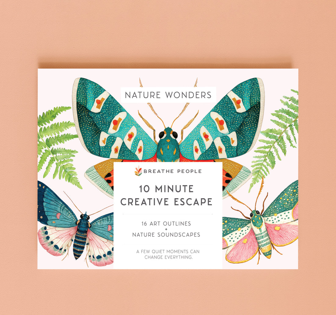 10 Minute Creative Exercise - Nature Wonders