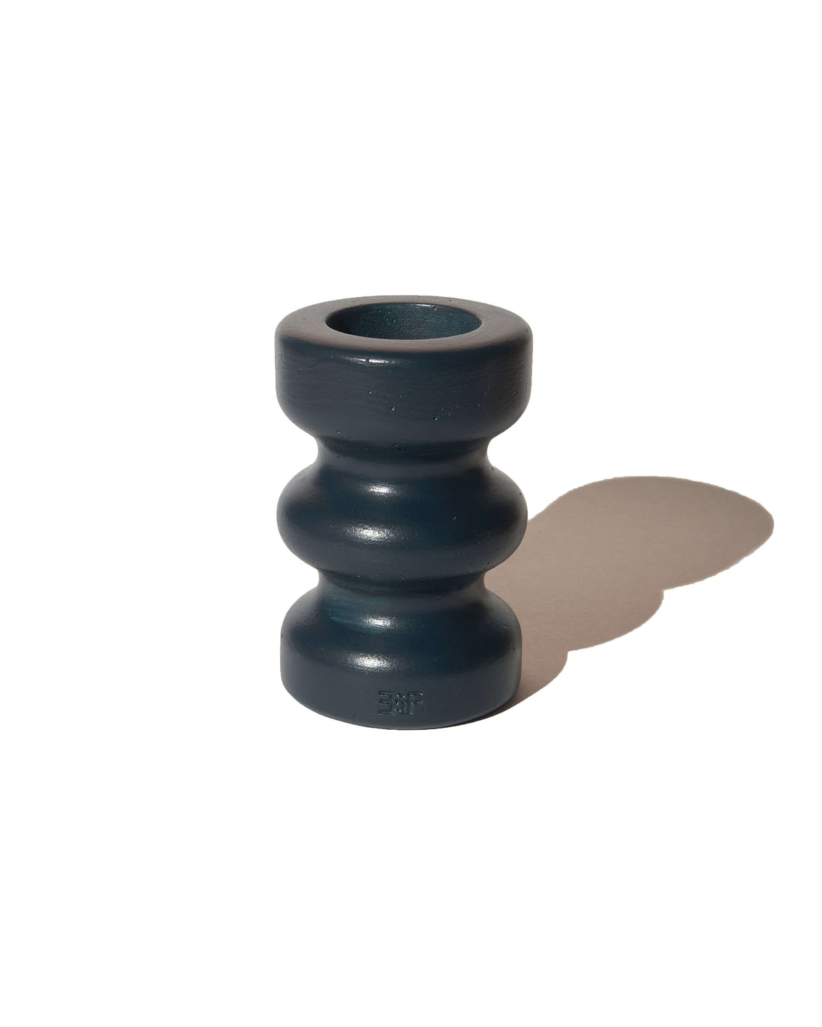 Aurora Duel Candle Holder - Black