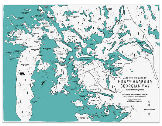 Honey Harbour Georgian Bay Map