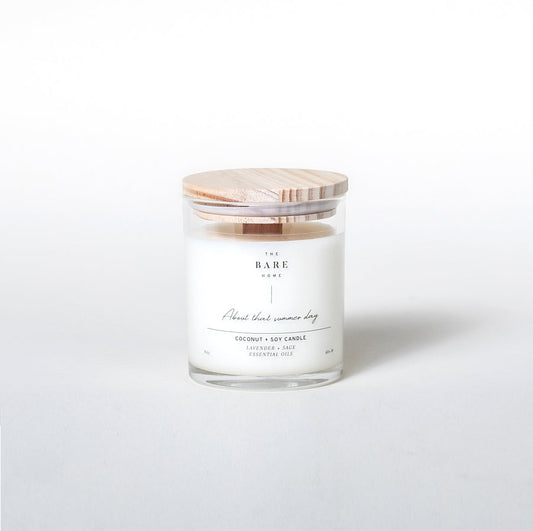 About That Summer Day Candle